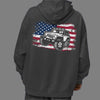 American Flag Jeep Hoodie