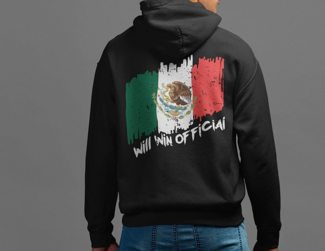 Mexico Flag Will Win Official Hoodie