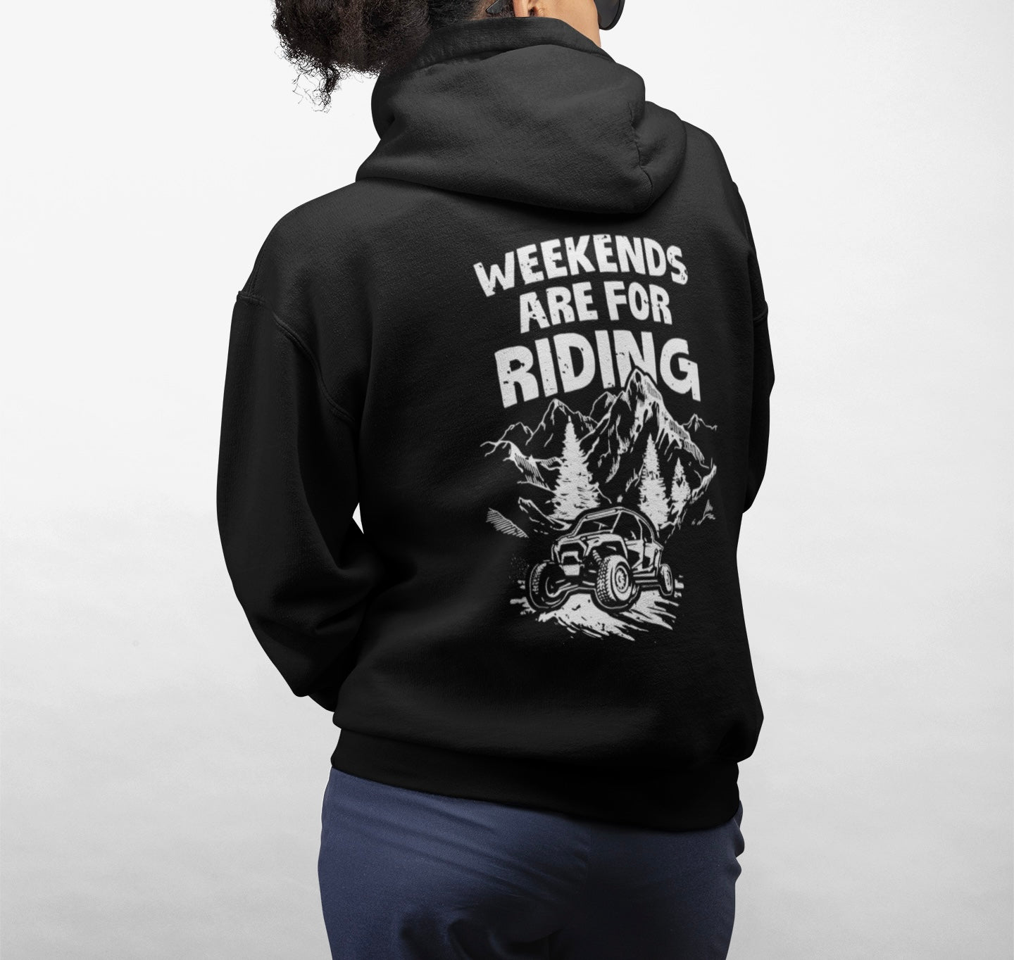 Weekends Are For Riding Hoodie